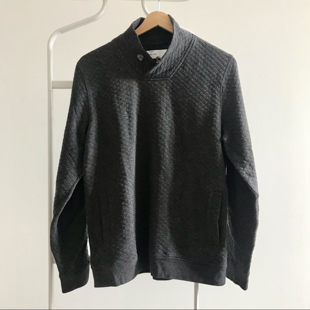 Reiss Men’s Sweater Archive Grey - Medium